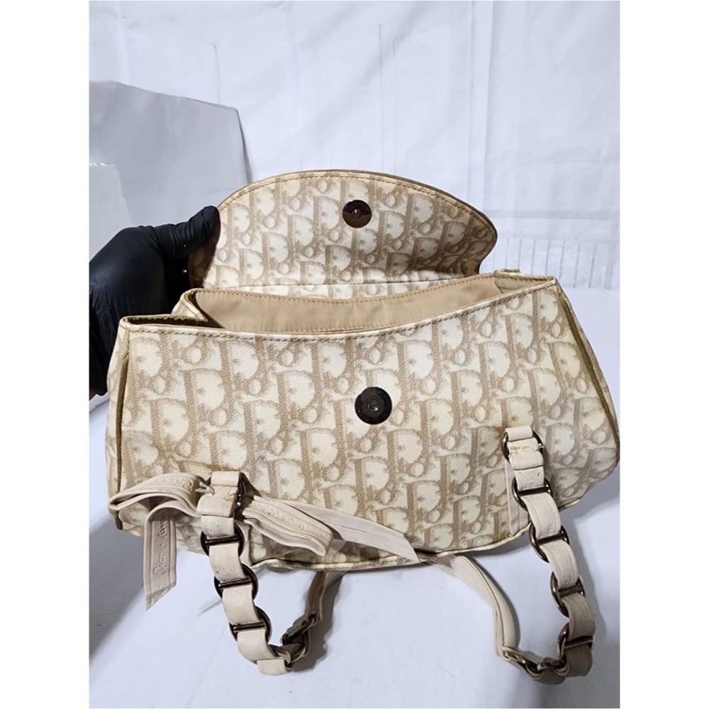 Authentic Christian Dior Diorissimo Romantique Bag Beige/Cream - Picture 9 of 16